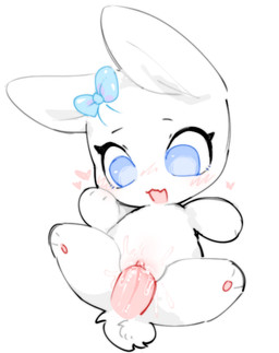 anthro anthro_focus anthro_penetrated biped blue_eyes blush bodily_fluids bow_on_head chibi clitoral_hood disembodied_penis duo feet female female_anthro female_focus female_penetrated front_view fur genital_fluids genitals glistening glistening_genitalia glistening_penis heart_symbol hearts_around_head hindpaw looking_at_genitalia looking_at_penis male male/female monotone_body monotone_fur open_mouth paws penetration penile penile_penetration penis penis_in_vagina pink_penis scut_tail short_tail simple_background solo_focus tail vaginal vaginal_fluids vaginal_penetration vulva white_background white_body white_fur kirichiiii lagomorph leporid mammal rabbit 2025 digital_drawing_(artwork) digital_media_(artwork) shaded soft_shading