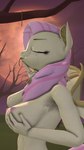 3d_(artwork) 4k 9:16 absurd_res anthro anthrofied applejack_(mlp) bat_pony branch breasts cheek_bulge clothing digital_media_(artwork) duo equid equine eyes_closed female female/female female_pred female_prey flutterbat_(mlp) fluttershy_(mlp) forced friendship_is_magic hair hand_on_breast hasbro hat headgear headwear hi_res horse macro mammal micro moon my_little_pony nipples nude offscreen_character pink_hair plant pony rope source_filmmaker_(artwork) story story_in_description stuffguy123 tree unwilling_prey vore yellow_body