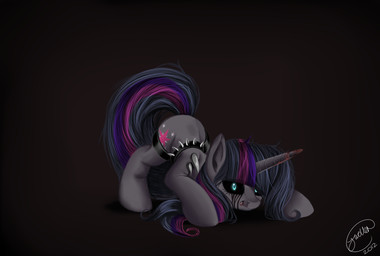 ass_up collar cutie_mark dark female feral fur hair horn multicolored_hair purple_body purple_fur purple_hair quadruped solo spiked_collar spikes tail two_tone_hair familiyof6 friendship_is_magic hasbro my_little_pony mythology twilight_sparkle_(mlp) equid equine mammal mythological_creature mythological_equine unicorn hi_res