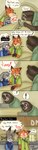 anthro female fur male text rachi-san disney zootopia flash_slothmore judy_hopps nick_wilde canid canine fox lagomorph leporid mammal pilosan rabbit red_fox sloth three-toed_sloth true_fox xenarthran absurd_res comic digital_media_(artwork) english_text hi_res long_image tall_image