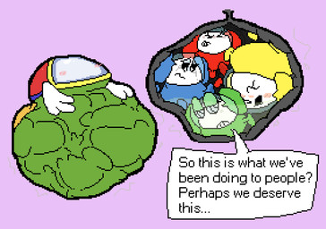 aircraft ambiguous_gender ambiguous_pred armless belly big_belly big_ears biped black_eyes bloated blue_bodysuit blue_clothing blue_skinsuit blue_spacesuit blush blush_lines bodily_fluids body_outline bodysuit bubble_helmet cheek_blush clenched_eyes clenched_teeth closed_frown clothing crying dialogue duckface empty_eyes eyes_closed face_imprint feather_hands feathers female female_prey flying frown fully_inside green_bodysuit green_clothing green_skinsuit green_spacesuit group half-closed_eyes hanging_belly heart_tail huge_belly hyper hyper_belly imprint inside_stomach internal line_tail looking_down machine male male_prey midair monotone_background monotone_bodysuit monotone_skinsuit motion_lines mouth_closed multicolored_body multiple_prey narrowed_eyes nose_blush one_eye_closed orange_blush partially_submerged pink_background pink_blush red_bodysuit red_clothing red_skinsuit red_spacesuit ringed_eyes rumbling_stomach sad same_size_vore self_reflection short short_legs side_mouth side_view simple_background skinsuit soft_vore space_helmet spacecraft spacesuit star_pupils stomach_acid tail tail_orb tears tears_of_sadness teeth text thin_tail tight_clothing unusual_ears vehicle vore wavy_frown wavy_mouth white_face yellow_bodysuit yellow_clothing yellow_skinsuit yellow_spacesuit meatcanister chuchu_rocket fantasy_zone sega chubach chubei chuih chupea opa-opa chuchu_(chuchu_rocket) living_aircraft living_machine living_spacecraft living_vehicle mammal mouse murid murine rodent 2026 digital_media_(artwork) english_description english_text full-length_portrait pixel_(artwork) portrait