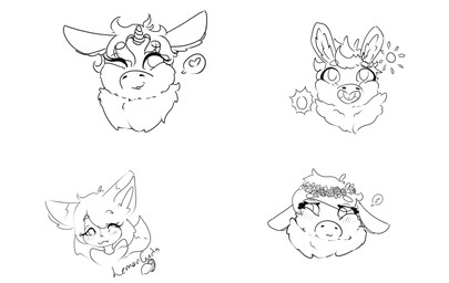1_horn :3 ambiguous_form ambiguous_gender buckteeth cute_fangs dialogue ears_down embarrassed eyelashes fangs flower flower_crown hair heart_symbol horn looking_aside neck_tuft one_eye_closed open_mouth pivoted_ears plant smile solo spiral_horn sun tail teeth text tuft wink young young_ambiguous lemoncurds fluffy_pony animal_humanoid canid canid_humanoid canine canine_humanoid fluffy_pony_(species) fox_humanoid humanoid mammal mammal_humanoid 2021 absurd_res artist_name black_and_white digital_media_(artwork) hi_res monochrome multiple_images pictographics