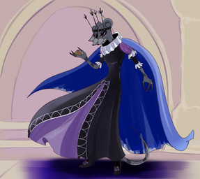 3_heads anthro biped clothed clothing crown dress female footwear headgear high_heels legwear multi_head queen royalty ruff_(clothing) russian shoes simple_background solo standing tail teeth weapon white_background void_squid nutcracker_1973 soyuzmultfilm the_nutcracker mouserinks rat_queen mammal murid murine rat rodent 2021 hi_res