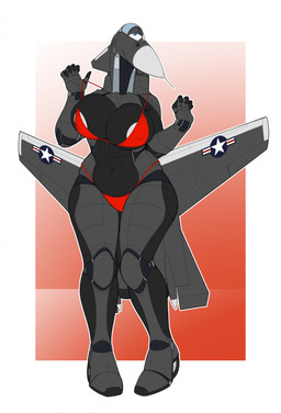 aircraft airplane anthro bikini bikini_bottom bikini_top black_body bottomwear breasts butt_wings clothed clothing cockpit curvy_figure female fin grey_body jet jet_engine machine metallic_body navel nipple_outline not_furry simple_background skimpy solo su-47 su-47_berkut swimwear tail tail_fin thick_thighs topwear two-piece_swimsuit unusual_wing_placement vehicle voluptuous wheel wheel_feet wide_hips wings ndragon3 aeromorph living_aircraft living_machine living_vehicle digital_media_(artwork) hi_res