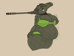 anthro belly big_belly big_breasts blush breast_grab breasts clothing deep_navel female green_body green_clothing hand_on_breast hand_on_hip jiggling lingerie m47_patton machine navel solo tank_(vehicle) thick_thighs vehicle panzerschreckleopard amber_(panzerschreckleopard) living_machine living_tank living_vehicle 2025 4:3 absurd_res colored_sketch hatching_(art) hi_res shaded sketch