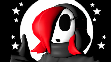 black_clothing black_hoodie black_topwear clothing female gesture hair hand_gesture hoodie mime red_hair shitpost solo thumbs_up topwear allpixelsmatter mario_bros nintendo humanoid shyguy 3d_(artwork) animated animated_gif digital_media_(artwork) hi_res meme short_playtime source_filmmaker_(artwork)