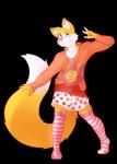 anthro big_tail blue_eyes blush boxers_(clothing) clothed clothing eyewear footwear fur glasses grin heart_boxers heart_clothing heart_symbol heart_underwear hoodie inner_ear_fluff legwear looking_at_viewer male one_eye_closed orange_body orange_fur pink_nose smile socks solo tail teeth thigh_highs thigh_socks topwear tuft underwear white_body white_fur wink htodinth air_(htodinth) canid canine fox mammal 2016 alpha_channel hi_res