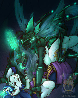 anal anthro asphyxiation choking duo female gynomorph horn hypnosis intersex intersex/male magic male male/female mind_control pinned pinned_to_ground questionable_consent cosmic_countdown friendship_is_magic hasbro my_little_pony mythology queen_chrysalis_(mlp) shining_armor_(mlp) arthropod changeling equid equine horse mammal mythological_creature mythological_equine pony unicorn absurd_res hi_res