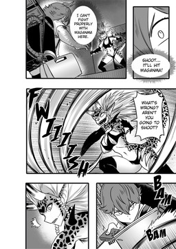 anthro bikini bikini_top breasts cleavage clothed clothing collar duo evolved_raptora fancomic female fight horn long_ears male monster_girl_(genre) navel sharp_teeth swimwear tail teeth thong two-piece_swimsuit underwear saizuart one-punch_man one_(manga) raptora animal_humanoid human humanoid lizard_humanoid mammal monster reptile reptile_humanoid scalie scalie_humanoid hi_res