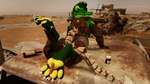ambiguous_gender anthro armor clothing curling_toes drug_usage drugs feet foot_fetish foot_focus foot_play fur green_body green_fur gun male pawpads paws post-apocalyptic ranged_weapon solo tank_(vehicle) toes vehicle weapon lance_the_lich fallout microsoft lance_barrowpaw raider_(fallout) canid canine canis lich mammal undead wolf 16:9 3d_(artwork) digital_media_(artwork) hi_res widescreen