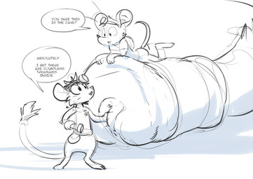 anthro clothed clothing dialogue extreme_size_difference flashlight group hand_in_penis hand_in_urethra male male/male micro penetration size_difference trio urethral urethral_penetration ratcha pocket_jabari mammal mouse murid murine rodent sketch_page