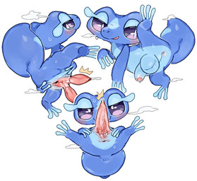 2_penises animal_genitalia animal_penis anus big_penis blue_body blush bodily_fluids closed_smile feral foreskin front_view genital_fluids genital_slit genitals group hemipenes humanoid_genitalia humanoid_genitalia_on_feral humanoid_penis humanoid_penis_on_feral leaking_precum looking_at_genitalia looking_at_penis looking_at_viewer looking_back looking_back_at_viewer male mouth_closed multi_genitalia multi_penis multiple_positions one_leg_up partially_retracted_foreskin penis precum purple_eyes quadruped raised_leg rear_view simple_background smile spread_legs spread_slit spreading steam sweat tapering_penis throbbing throbbing_penis trio vein veiny_penis white_background ookm nintendo pokemon gecqua generation_10_pokemon pokemon_(species) 2026 digital_drawing_(artwork) digital_media_(artwork)