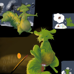 ambiguous_gender birth blood bodily_fluids egg feral oviposition pregnant pregnant_feral solo unknown_artist rain_world videocult saint_(rain_world) slugcat