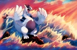 ambiguous_gender feral legendary_pokémon lugia nintendo pokémon sea storm suikuro video_games wallpaper water wings
Rating: Safe
Score: 6
User: LegenDary
Date: March 25, 2013