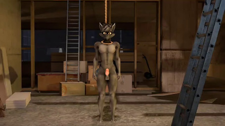 5_toes agony anthro asphyxiation balls bodily_fluids corpse cum cumshot death ejaculation erection execution feet fur genital_fluids genitals hair hands-free hanged humanoid_feet humanoid_genitalia humanoid_penis imminent_death ladder looking_at_viewer male male_death narrowed_eyes noose noose_grab nude open_mouth orgasm penis plantigrade rope snuff solo standing tail toes tongue tongue_out why sillayer sly_cooper_(series) sony_corporation sony_interactive_entertainment sucker_punch_productions sly_cooper mammal procyonid raccoon 16:9 3d_(artwork) 3d_animation animated digital_media_(artwork) long_playtime no_sound source_filmmaker_(artwork) webm widescreen