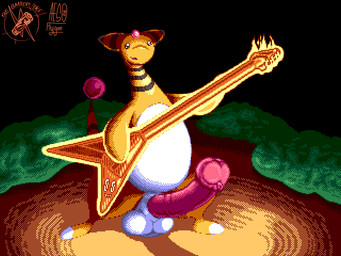 animal_genitalia animal_penis balls big_balls big_penis duo electric_guitar equine_genitalia equine_penis feral genitals guitar huge_penis male medial_ring musical_instrument nervous nervous_look nervous_smile night orange_body penis plant plucked_string_instrument shrub string_instrument the_baattery_pack yellow_body aesopp flygon_(artist) nintendo pokemon ampharos generation_2_pokemon generation_4_pokemon pokemon_(species) rotom digital_media_(artwork) pixel_(artwork)