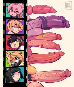 2_penises accessory animal_genitalia animal_penis anthro balls big_penis bite_mark bite_mark_on_penis black_hair blonde_hair canine_genitalia canine_penis chart cock_ring erection genitals green_eyes group gynomorph hair huge_penis inner_ear_fluff intersex jewelry knot knotted_penis mask multi_genitalia multi_penis orange_balls penile_spines penis penis_accessory penis_chart penis_jewelry penis_scar photo pink_hair pink_penis pupils purple_balls purple_eyes purple_penis red_eyes red_hair_tips sharp_teeth simple_background tan_body tan_skin teeth tentacle_around_penis tentacles tuft vein veiny_penis white_background white_pupils pixzapix mihoyo zenless_zone_zero ellen_joe hoshimi_miyabi pulchra_fellini yidhari_murphy zhao_(zenless_zone_zero) animal_humanoid aquatic aquatic_humanoid canid canid_humanoid canine canine_humanoid cephalopod cephalopod_humanoid domestic_cat felid feline felis fish fish_humanoid fox_humanoid humanoid lagomorph lagomorph_humanoid leporid_humanoid mammal mammal_humanoid mollusk mollusk_humanoid octopus_humanoid rabbit_humanoid shark_humanoid 2026 hi_res signature