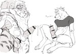 anal anal_penetration anthro balls biped duo facial_hair genitals male male/male nude penetration penis bebebebebe hunter_x_hunter cheetu_(hunter_x_hunter) leol_(hunter_x_hunter) welfin_(hunter_x_hunter) arthropod canid canine canis cheetah chimera_ant felid feline mammal wolf hi_res multiple_images