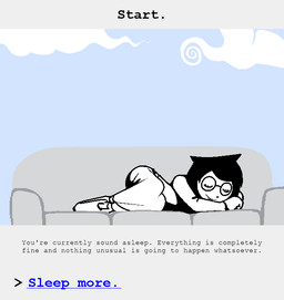 biped black_hair bottomwear buckteeth clothed clothing eyewear female footwear furniture glasses hair human_only long_skirt lying lying_on_sofa not_furry on_sofa pixelated shoes simple_background skirt sleeping sofa solo teeth text white_body uglycoal homestuck ms_paint_adventures jade_harley human mammal comic digital_drawing_(artwork) digital_media_(artwork) english_text hi_res shaded simple_shading