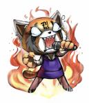 2018 absurd_res aggretsuko ailurid anthro clothed clothing digital_media_(artwork) electronics female fur hi_res mammal microphone open_mouth red_panda retsuko sanrio simple_background solo toryex white_background