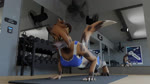 16:9 2024 3d_(artwork) 3d_animation 3d_background african_wild_dog animated anthro athletic_wear barefoot blender_(software) blender_cycles brown_body brown_fur canid canine clothed clothing day detailed_background digital_media_(artwork) dumbbell echo_(madash) electric_fan exercise eyewear feet female fully_clothed fur glasses gravity green_eyes gym hair halo_(series) hi_res high_framerate inside long_playtime madash mammal microsoft midriff mirror mirror_reflection mmdrawstuff montage multiple_scenes music outside poster push-up reflection running solo sound sunglasses synced_to_music webm weightlifting weights widescreen window workout xbox_game_studios