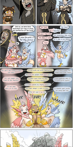 anthro big_breasts breast_growth breast_squish breasts breasts_frottage day detailed_background dialogue feather_growth feathered_wings feathers feet female feral flying forced forced_transformation gender_transformation group growth huge_breasts human_to_humanoid male membrane_(anatomy) membranous_wings mountain mtf_transformation open_mouth outside singing smile species_transformation speech_bubble squish tail talons text toes transformation trio trio_transformation wing_growth wings chochi valsalia bethesda_game_studios european_mythology greek_mythology microsoft mythology skyrim the_elder_scrolls the_lusty_argonian_maid paarthurnax pussywillow_moonsugar avian dragon felid harpy human humanoid khajiit mammal mythological_avian mythological_creature mythological_scalie scalie 2026 absurd_res comic digital_media_(artwork) english_text hi_res