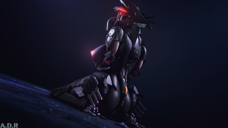 anthro anthrofied areola arm_under_breasts big_breasts big_butt biped black_body breasts butt claws crossgender dutch_angle female glowing glowing_areola glowing_mouth glowing_nipples machine mtf_crossgender nipples not_furry nude on_model red_areola red_mouth red_nipples side_boob simple_background sitting solo three-quarter_view toe_claws wariza adriandustred konami metal_gear metal_gear_rising:_revengeance platinumgames blade_wolf android humanoid robot robot_anthro 16:9 2018 3d_(artwork) digital_media_(artwork) full-length_portrait hi_res portrait signature source_filmmaker_(artwork) widescreen