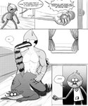 4_panel_comic abs anal anal_penetration angry anthro anthro_on_anthro anthro_on_bottom anthro_on_top anthro_penetrated anthro_penetrating anthro_penetrating_anthro ass_up athletic athletic_anthro athletic_male awkward balls_deep bed big_butt big_deltoids big_muscles big_pecs black_text butt closed_frown convenient_censorship curtains curtains_open deltoids dialogue doggystyle duo_focus ellipsis feather_markings feathers from_behind_position front_view frown furniture group head_tuft inside kneeling kneeling_sex latissimus_dorsi leg_grab long_beak looking_at_viewer looking_away looking_forward male male/male male_anthro male_humanoid manly markings muscular muscular_anthro muscular_male navel neck_muscles nude_anthro nude_male obliques on_bottom on_model on_top open_frown open_mouth opening_door pecs penetration question_mark serratus sex speech_bubble surprise tail tail_feathers tail_markings text trapezius tuft walk-in yelling eebahdeebah cartoon_network regular_show benson_dunwoody mordecai_(regular_show) rigby_(regular_show) animate_inanimate avian bird blue_jay corvid humanoid jay_(bird) mammal new_world_jay oscine passerine procyonid raccoon 2021 5:6 black_and_white comic digital_drawing_(artwork) digital_media_(artwork) english_text hi_res monochrome reaction_image