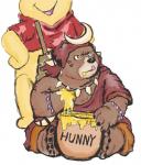 anthro brown_body brown_fur clothed clothing duo eating fur male overweight overweight_male shirt simple_background sitting topwear white_background yellow_body yellow_fur gvh5wrtevrmxrzw disney sdorica winnie_the_pooh_(franchise) dagger_(sdorica_sunset) pooh_bear bear mammal 2018 hi_res