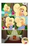 7-light-of-shadows-7 activision anthro bandicoot belly belly_expansion blonde_hair breast_expansion breasts clothed clothing coco_bandicoot comic crash_bandicoot_(series) expansion female green_eyes hair hi_res mammal marsupial overweight overweight_anthro overweight_female ponytail solo weight_gain