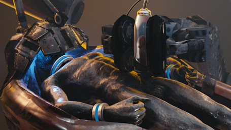 bdsm bodily_fluids bondage bound cum cumshot ejaculation erection genital_fluids genitals machine male milking_machine mind_control muscular muscular_male nude orgasm penile penis penis_milking science solo ralic_turman alien monster 16:9 2018 3d_(artwork) digital_media_(artwork) hi_res widescreen
