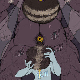 4_balls addiction anal_hair anthro anus armpit_hair backsack ball_tuft ball_worship balls big_muscles bodily_fluids body_hair body_worship butt cum cum_diet cum_in_mouth cum_inside dominant dominant_anthro dominant_male drinking drinking_cum duo epididymis flavored_cum food genital_fluids genital_worship genitals honey_(food) honey_cum huge_muscles hyper hyper_muscles male multi_balls multi_genitalia muscular presenting presenting_hindquarters pubes tail tuft unusual_bodily_fluids unusual_cum unusual_genital_fluids vein veiny_balls azathura softbeeplease miel_the_bumblebee ych_(character) alien arthropod bee hymenopteran insect monster 1:1 hi_res