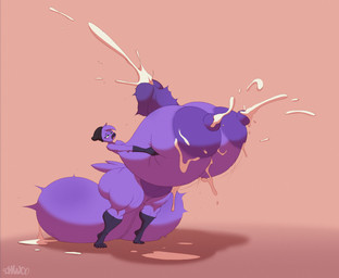 anthro areola autotitfuck balls beanie big_areola big_balls big_breasts big_nipples big_penis blue_eyes bodily_fluids breast_play breasts clothing crossgender cum cumshot ejaculation erection ftg_crossgender fti_crossgender genital_fluids genitals gloves_(marking) gynomorph half-closed_eyes hand_on_breast hat headgear headwear huge_areola huge_balls huge_breasts huge_hips huge_nipples huge_penis huge_thighs hyper hyper_balls hyper_breasts hyper_genitalia hyper_penis intersex lactating leg_markings markings masturbation milk narrowed_eyes nipples nude open_mouth penile penile_masturbation penis purple_areola purple_nipples socks_(marking) solo thick_thighs wide_hips schwoo zoe_monroe avian bird hi_res