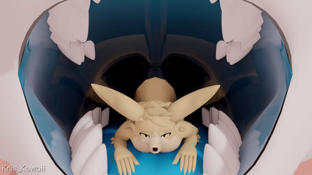 anthro blue_tongue collar duo extreme_size_difference fur micro micro_prey mouth_shot multicolored_body multicolored_fur neck_bulge open_mouth oral_vore size_difference swallowing teeth tongue uvula uvula_on_head vore kris-kawaii canid canine mammal 16:9 3d_(artwork) 3d_animation animated digital_media_(artwork) hi_res high_framerate no_sound short_playtime widescreen