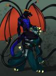 anthro bdsm bondage bound clothing dominant dominant_male duo male male/male oral sniffing speedo submissive submissive_male swimwear tail tentacles underwear blanch mythology eglan hekar dragon lizard mythological_creature mythological_scalie reptile scalie 2017 3:4 hi_res