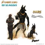 absurd_res anthro anubis canid canine canis deity digital_media_(artwork) dire_wolf egyptian egyptian_mythology gaertan garou hi_res jackal krita_(artwork) mammal middle_eastern_mythology model_sheet mythological_canine mythological_creature mythology prehistoric_species were werecanid werecanine werewolf wolf