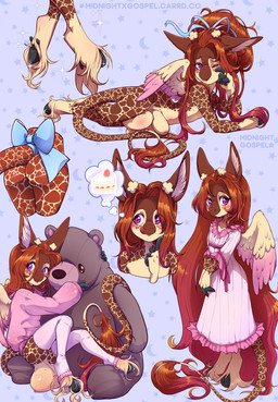animal_genitalia anthro balls big_balls big_penis blush butt butt_focus cake_slice clothed clothing crossdressing crossdressing_male dress femboy fur genitals hair hooves huge_balls huge_penis hyper hyper_balls hyper_genitalia hyper_penis legwear long_hair long_tail looking_at_viewer male nightgown nude open_mouth penis plushie presenting sheath simple_background smile solo standing stockings tail teddy_bear text topwear wings young young_anthro midnightgospel ashley_(codyfox) giraffe giraffid hybrid mammal ) digital_media_(artwork) english_text hi_res