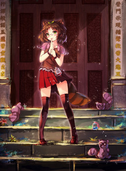 absolute_territory animal_ears anthro blush brown_hair contemporary door eyewear female finger_to_mouth futatsuiwa_mamizou g.h_(gogetsu) glasses green_eyes hair humanoid leaf looking_at_viewer mammal pince-nez pleated_skirt plushie raccoon ringed_tail round_ears short_hair skirt smile solo stairs tanuki thigh_socks tongue tongue_out touhou wings
Rating: Safe
Score: 4
User: AnacondaRifle
Date: April 02, 2014 absolute_territory animal_ears anthro blush brown_hair contemporary door eyewear female finger_to_mouth futatsuiwa_mamizou g.h_(gogetsu) glasses green_eyes hair humanoid leaf looking_at_viewer mammal pince-nez pleated_skirt plushie raccoon ringed_tail round_ears short_hair skirt smile solo stairs tanuki thigh_socks tongue tongue_out touhou wings
Rating: Safe
Score: 4
User: AnacondaRifle
Date: April 02, 2014