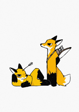 anthro fur canid canine fox mammal hi_res