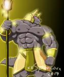 abs anthro armband armor biceps big_muscles clothing egyptian egyptian_clothing glowing glowing_eyes headgear helmet huge_muscles male muscular muscular_anthro muscular_male navel nipples pecs purple_eyes shendyt solo staff xxsparcoxx egyptian_mythology middle_eastern_mythology mythology anubis anubian_jackal canid canine canis deity jackal mammal 2017 hi_res