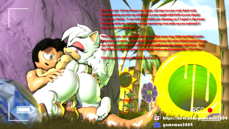 5_fingers 5_toes anthro anus balls barefoot camera_view chaos_emerald cowgirl_position dialogue duo feet female fingers from_front_position fur gem genitals green_hill_zone grin grinning_at_viewer hand_on_butt hand_on_shoulder humanoid_genitalia humanoid_penis looking_back male male/female nude on_bottom on_top outdoor_nudity outside_sex penetration penis public public_sex sex smile smiling_at_viewer text toes vaginal vaginal_penetration vulva warp_ring white_body white_fur chaoticsol97 gameman5804 sega sonic_the_hedgehog_(series) crystal_the_hedgehog_(cv64nsfw) eulipotyphlan hedgehog human mammal 16:9 english_text hi_res widescreen