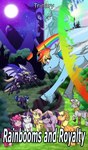 canterlot castle ear_piercing ear_ring female feral flying group horn large_group membrane_(anatomy) membranous_wings neck_ring piercing rainbow ring_piercing stripes text wings inuhoshi-to-darkpen friendship_is_magic hasbro my_little_pony mythology applejack_(mlp) blossomforth_(mlp) cloud_kicker_(mlp) derpy_hooves_(mlp) fluttershy_(mlp) mane_six_(mlp) nightmare_moon_(mlp) pinkie_pie_(mlp) princess_celestia_(mlp) rainbow_dash_(mlp) rarity_(mlp) shining_armor_(mlp) twilight_sparkle_(mlp) zecora_(mlp) bat_pony equid equine horse mammal mythological_creature mythological_equine pegasus pony unicorn zebra cover cover_art cover_page hi_res