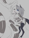 anthro anthro_on_feral bdsm bestiality bondage bound breasts cleavage clothed clothing coiling duo female feral feral_dominating_anthro hypnosis imminent_death imminent_vore legwear male male/female mind_control open_mouth restrained restrained_arms ringed_eyes thigh_highs tongue tongue_out willing_prey g-lahndi helluva_boss mythology the_jungle_book kaa_(jungle_book) loona_(helluva_boss) canid canid_demon canine canis demon hellhound mammal mythological_canine mythological_creature python reptile scalie snake wolf hi_res