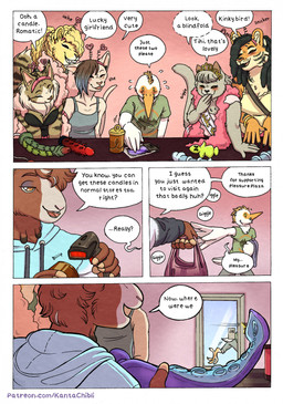 5_fingers accessory anthro blindfold blush bottomwear breasts brown_body brown_fur brown_hair buttplug buying candle clothed clothed_anthro clothed_female clothed_male clothing crown dialogue dildo dress feathers female fingers fur group hair hair_accessory hairband hairless headgear hoodie horn humanoid_hands male nervous page_number plug_(sex_toy) price_scanner sex_shop sex_toy shirt shorts speech_bubble store t-shirt teeth tentacle_dildo text tiara topwear white_body white_feathers kantachibli phillip_(kantachibli) sonni_(kantachibli) avian bird bovid british_shorthair caprine domestic_cat felid feline felis goat hairless_cat heron lion mammal pantherine pelecaniform sphynx_(cat) tabby_cat tiger comic english_text hi_res url
