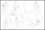 anthro areola auto_breast_lick balls biped blush breast_fondling breast_lick breast_play breast_suck breasts bulge butt butt_grab countershade_legs countershade_neck countershade_torso countershading digitigrade dipstick_tail dripping_pussy erection female female_anthro fondling gender_transformation genitals glans hair hand_on_breast hand_on_butt hand_on_own_breast hand_on_own_butt heart_symbol holding_object humanoid_genitalia humanoid_penis kneeling licking looking_pleasured lying male male_human markings mid_transformation nipples nude one_eye_closed one_leg_up open_mouth pawpads paws penis raised_leg self_fondle self_lick simple_background smile solo spread_legs spreading standing sucking tail tail_markings tongue tongue_out transformation transformation_sequence white_background mxl animate_inanimate canid canine canis human living_clothing mammal wolf 2015 3:2 hi_res monochrome