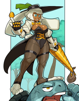 4_fingers 4_toes angry annoyed anthro bag big_breasts blue_body blue_eyes blue_nails blue_scales bow_tie breasts carrot cleavage clothed clothing colored_nails corset cross-popping_vein cuff_links dagger dark_body dark_skin duo egg feet female fingerless_gloves fingers fist food footwear fur gloves gold_(metal) grin hair handwear hat headgear headwear holding_object holding_weapon humanoid_focus legwear leotard lingerie looking_at_another looking_up male melee_weapon nails open_mouth plant rapier scales shell short_hair smile solo_focus standing standing_on_another stockings sword teddy_(clothing) thick_thighs toeless_footwear toes topwear tree vegetable weapon white_body white_fur white_hair wide_hips yellow_eyes ceehaz klay_(ceehaz) leonie_(ceehaz) amphibian animal_humanoid humanoid lagomorph lagomorph_humanoid leporid_humanoid mammal mammal_humanoid mole_salamander rabbit_humanoid reptile salamander scalie tortoise turtle 2021 absurd_res hi_res