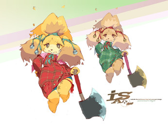 5_fingers anthro axe bell black_eyes blonde_hair buckteeth clothing coat eyelashes female female_anthro fingers flannel_jacket flat_chested front_view fur green_clothing green_coat green_topwear hair hand_on_hip looking_at_viewer markings multicolored_body multicolored_fur pattern_clothing pigtails plaid plaid_clothing raised_leg red_clothing red_coat red_topwear redesign ribbons simple_background solo star_(marking) tattoo teeth text topwear white_body white_fur yellow_body yellow_fur jg_genesiskeys animal_crossing nintendo isabelle_(animal_crossing) canid canine canis domestic_dog mammal shih_tzu toy_dog 2026 english_text hi_res signature widescreen