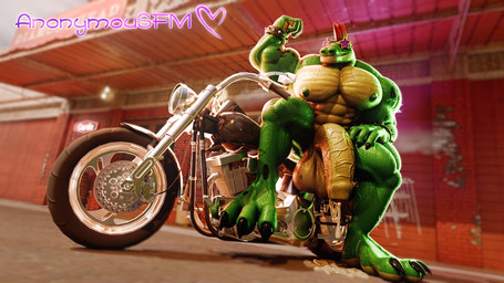 abs anthro balls biceps big_balls big_muscles big_penis bodily_fluids claws eyewear foreskin genital_fluids genitals green_body grin hair huge_balls huge_penis humanoid_genitalia humanoid_penis hyper hyper_genitalia hyper_penis leaking male mohawk motorcycle muscular muscular_anthro muscular_arms muscular_male muscular_thighs nipples nude pecs penis precum red_hair sharp_teeth smile solo sunglasses sweat teeth thick_thighs vehicle vein veiny_muscles veiny_penis anonymousfm five_nights_at_freddy's five_nights_at_freddy's:_security_breach scottgames steel_wool_studios montgomery_gator alligator alligatorid crocodilian reptile scalie 16:9 3d_(artwork) digital_media_(artwork) hi_res widescreen