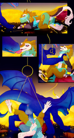 5_toes anus blue_body blue_scales bound breasts butt chain chained clitoral_hood clothed clothing duo erection feet female fur genitals grey_body grey_fur harem harem_outfit jewelry larger_male male male/female nude orange_body orange_fur penis prehensile_clitoral_hood scales size_difference slave smaller_female soles tail toes translucent translucent_clothing vulva white_body white_fur shibeari mythology sophia_(ubernoober) dragon mythological_creature mythological_scalie scalie sergal character_request digital_media_(artwork) hi_res