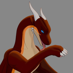 claws feral horn licking open_mouth open_smile personal_grooming self_lick smile solo tongue tongue_out artaingus mythology dragon mythological_creature mythological_scalie scalie 1:1 animated animated_gif loop short_playtime